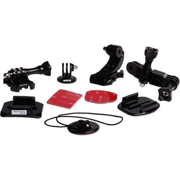 PRO-mounts Bag of Mounts + GRATIS Camera Adapter & Rugzak