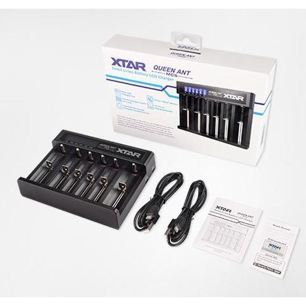 Xtar Queen ANT MC6 Li-ion USB batterij-oplader