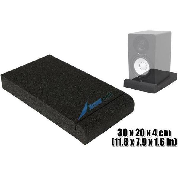 Speaker / Subwoofer Vibratie Trilling Absorptie Riser Standaard - Isolatie Schuim Pad - 30 x 20 x 4 cm