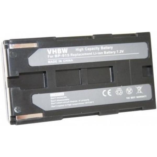 VHBW Camera accu compatibel met Canon BP-915 / 1300 mAh