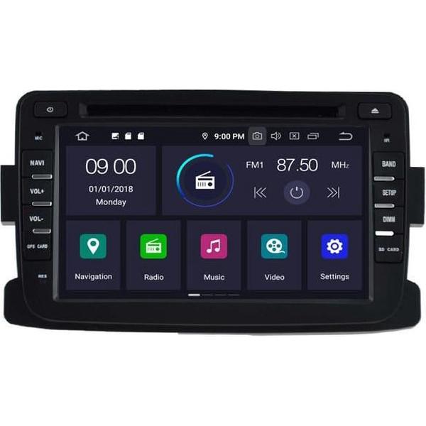 RV5787 Android 9.0 Navigatie Renault duster/captur dvd carkit dab+