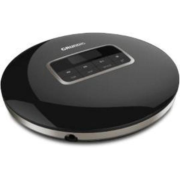 Grundig CDP 6600 Portable CD player Zwart, Zilver