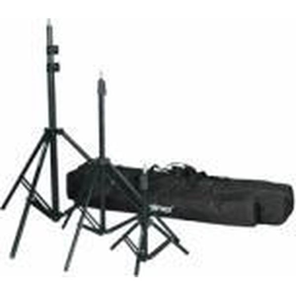 Walimex Lampen statief set, 4-delig, incl. tas