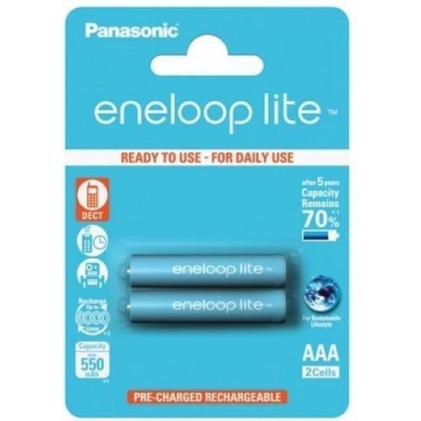1x2 Panasonic Eneloop Lite DECT
