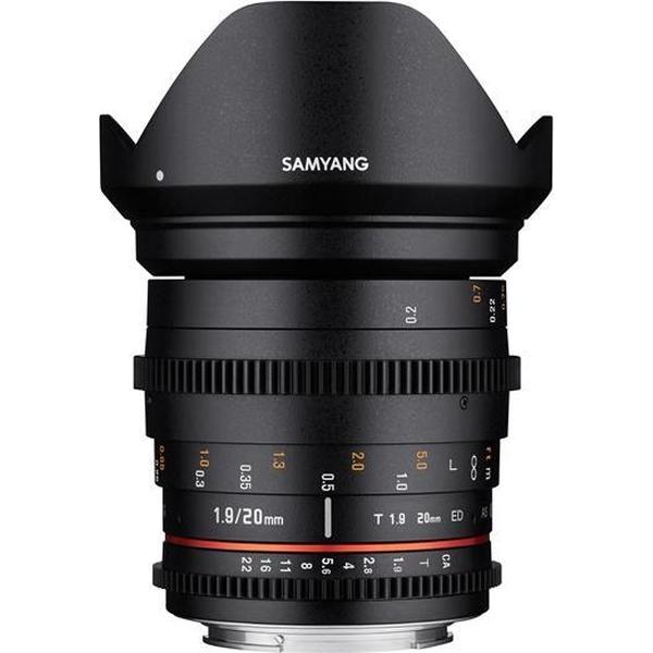 Samyang 20mm T1.9 VDSLR ED AS UMC Four Thirds