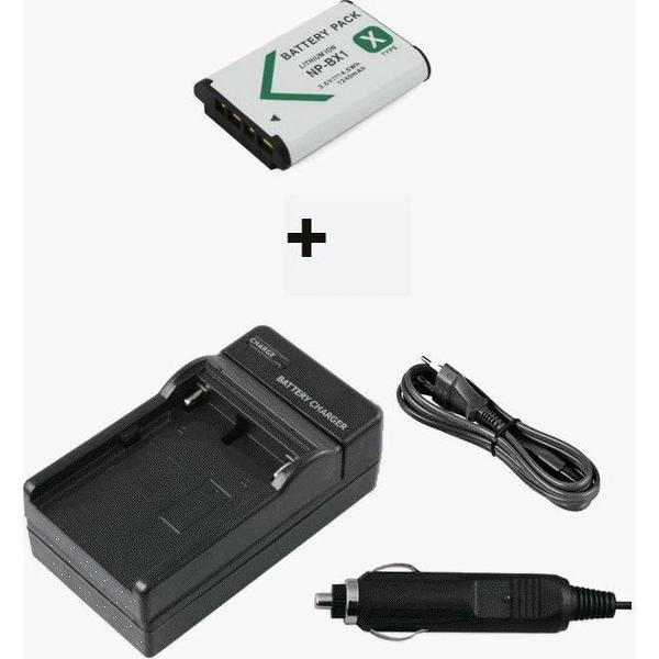 Accu NP-BX1 plus lader