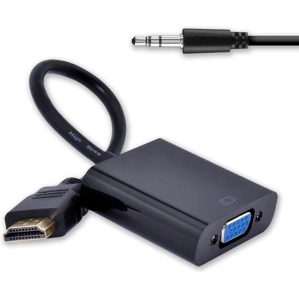 HDMI naar VGA Adapter + audio adapter