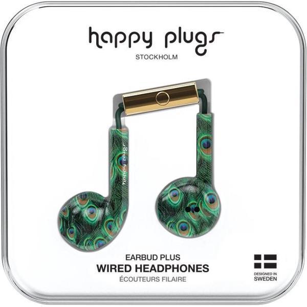 Happy Plugs Earbud Plus - In-ear oordopjes - Groen