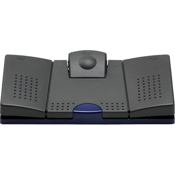 Grundig Foot switch 536 Bedraad Drukknopen Zwart, Blauw afstandsbediening