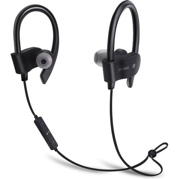 FEN Bluetooth 4.1 Sport Oordopjes- Draadloze Oordopjes - Hoofdtelefoon - Hardlopen - Zwart