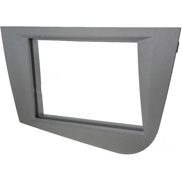 Seat Leon Afdek Frame voor een 2 autoradio kleur grijs