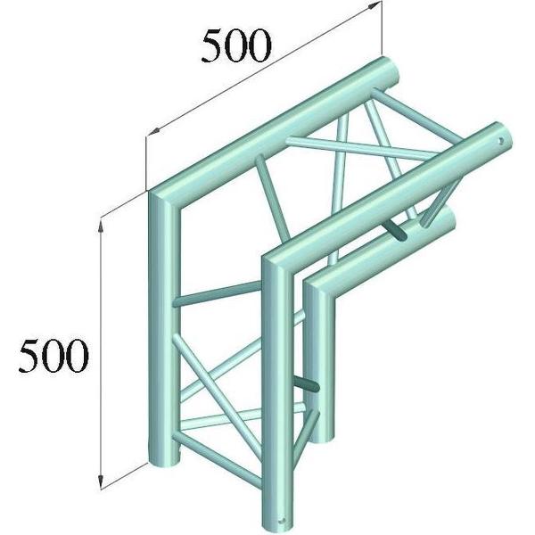 ALUTRUSS TRILOCK 6082AC-25 2-Way Corner 90° /