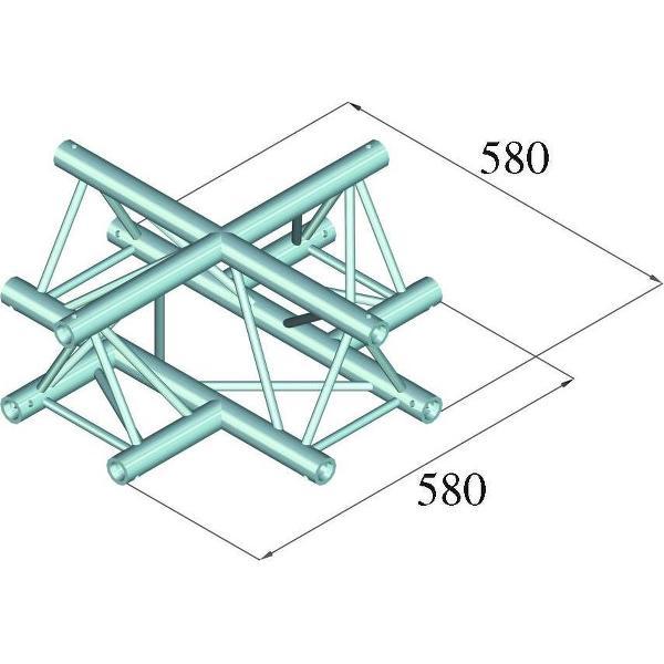 ALUTRUSS DECOLOCK DQ3-PAC41 4-Way Cross Piece