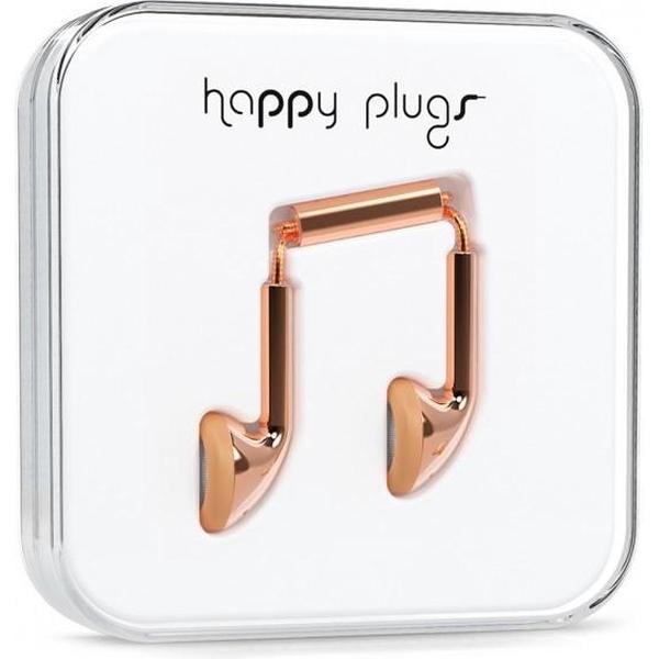 Happy Plugs Earbud - In-ear oordopjes - Rosegold