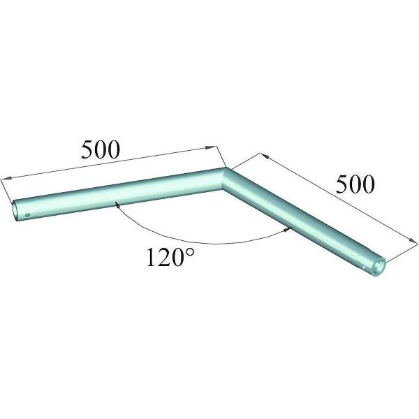 ALUTRUSS DECOLOCK DQ1-C22 2-Way Corner 120°