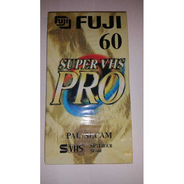 VHS Videoband Fuji 60 Super VHS PRO