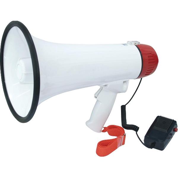 Melchioni Mp-15 Buiten 15W Rood, Wit megafoon