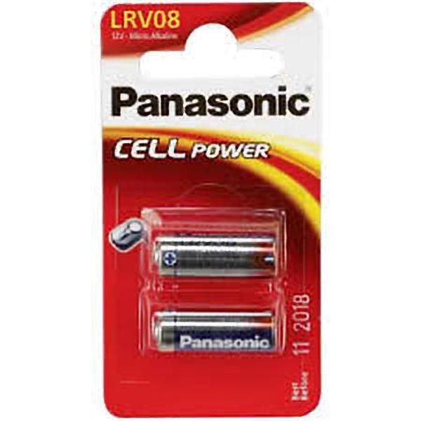 2 stuks Panasonic A23 LRV08 Alkaline 12V niet-oplaadbare batterij