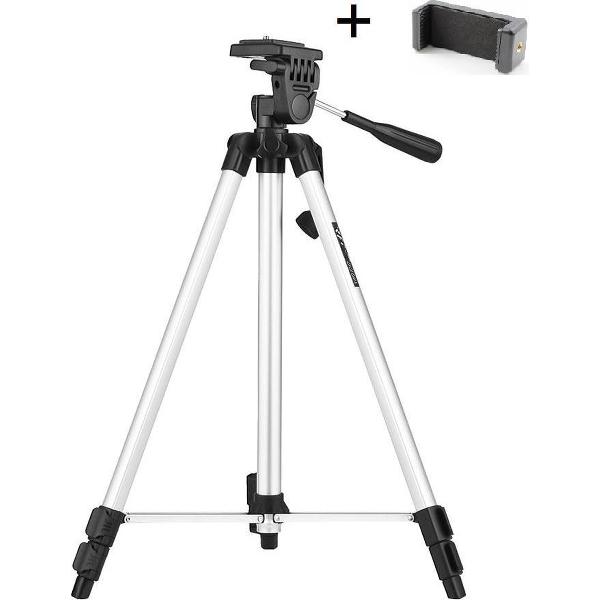 Universeel Camerastatief 134CM - Voor de Sony / Canon / Nikon Camera