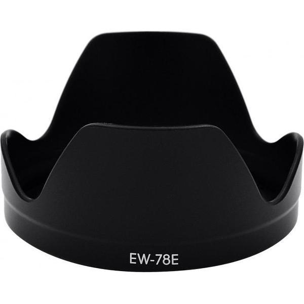 Zonnekap type EW-78E / Lenshood voor Canon objectief (Huismerk)