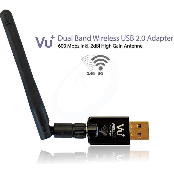 VU+ 600Mbps Wireless WIFI USB 2.0 adapter met WPS setup