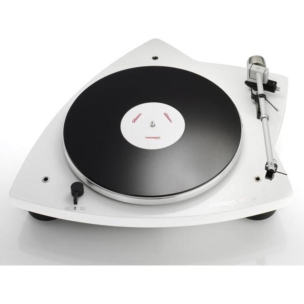 Thorens TD 209 hoogglans wit Platenspeler