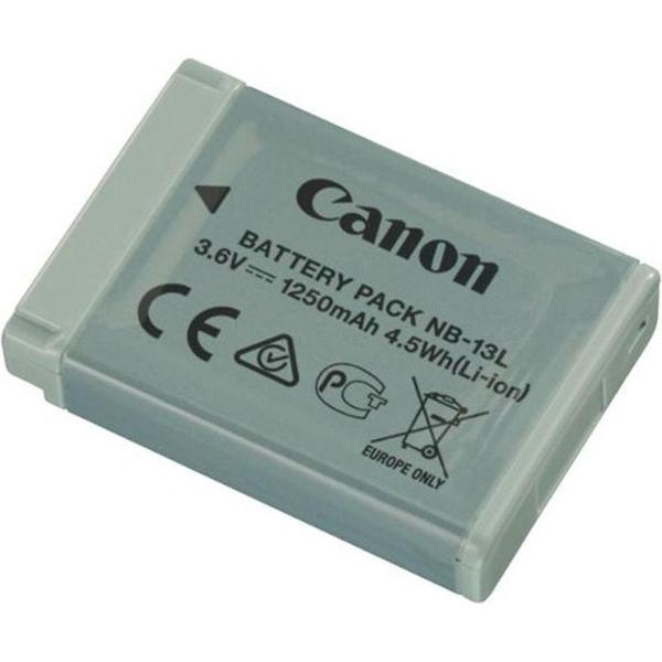 Canon NB-13L oplaadbare batterij/accu Lithium-Ion (Li-Ion) 1250 mAh 3,6 V