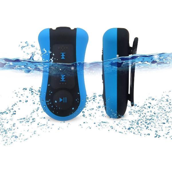 Difrnce MPW720 - Waterproof MP3 speler - 4GB - Blauw