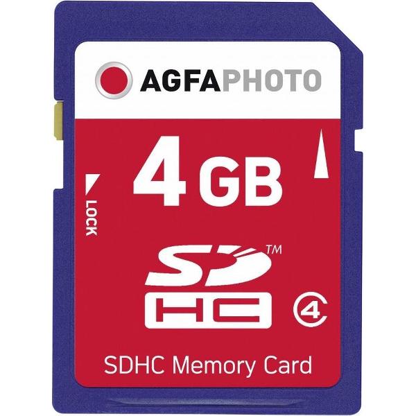 AgfaPhoto SDHC Kaart 4GB