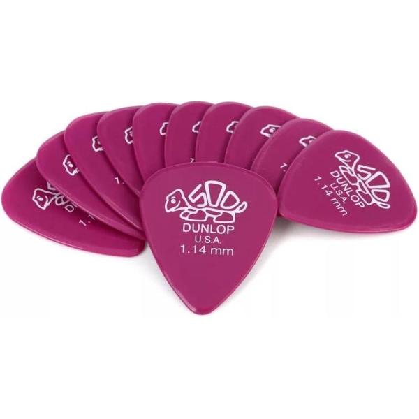 Dunlop Delrin 500 1.14mm Pick 12-Pack standaard plectrum