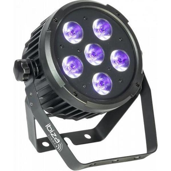Ibiza Light - PARLED606UV Dmx-bestuurde led par can met 6 x w uv leds