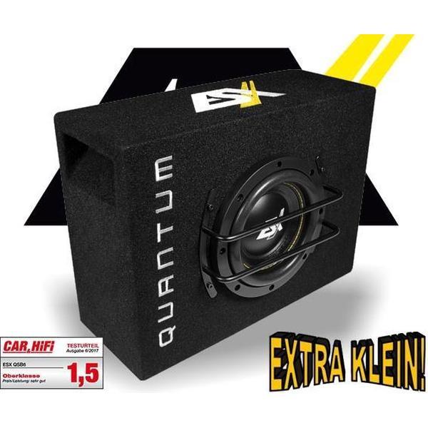 ESX Quantum QSB6 Zeer compacte Bassreflex Subwooferkist met 16,5cm Subwoofer Bass - 500 Watt