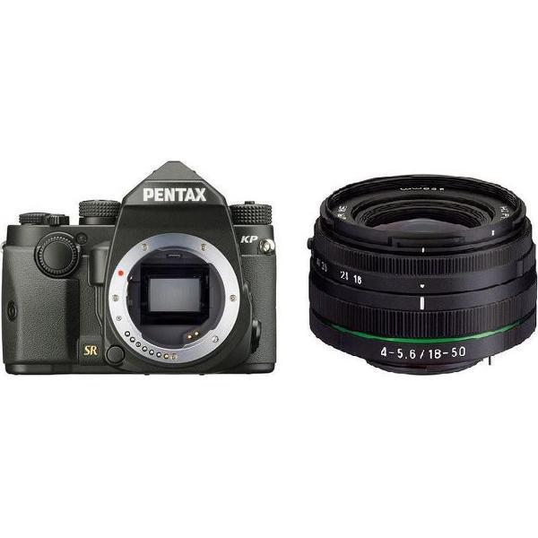 Pentax KP Body + 18-50mm - Zwart