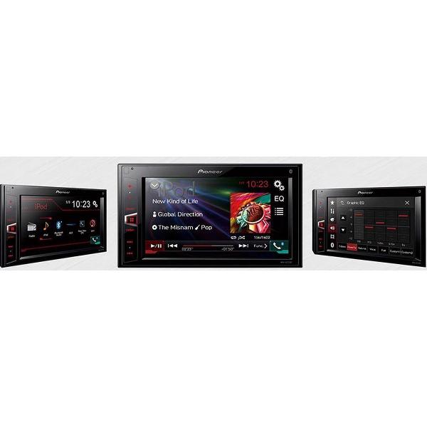 Pioneer MVH-AV270BT 2-din autoradio met bluetooth + usb model 2015