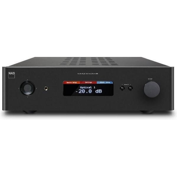 NAD C 388 Hybrid Digitale versterker met Bluetooth - 2x 150W - Zwart
