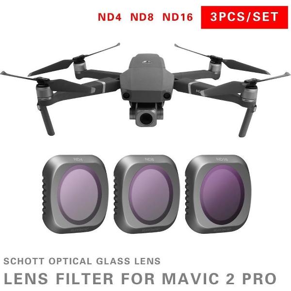 50CAL DJI Mavic 2 Pro ND filter set ND4-8-16