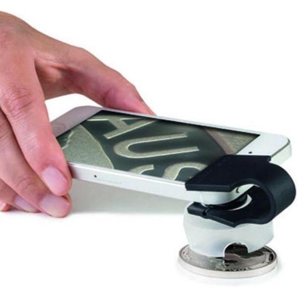 Makrolens PHONESCOPE 60x vergrotende glazen lens voor smartphones