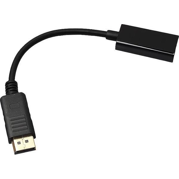Full HD Displayport Naar HDMI Kabel Converter Adapter - Male / Female - DP To HDMI - Zwart