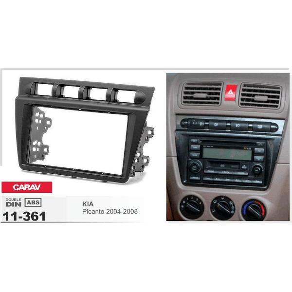 2-DIN KIA Picanto 2004-2008 frame Audiovolt 11-361