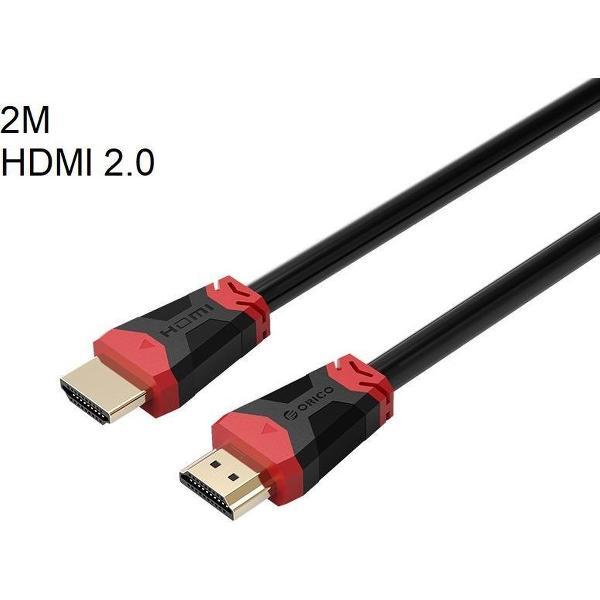 Orico HDMI 2.0 kabel 4K @60Hz - High Speed HDMI® - 2M - Zwart