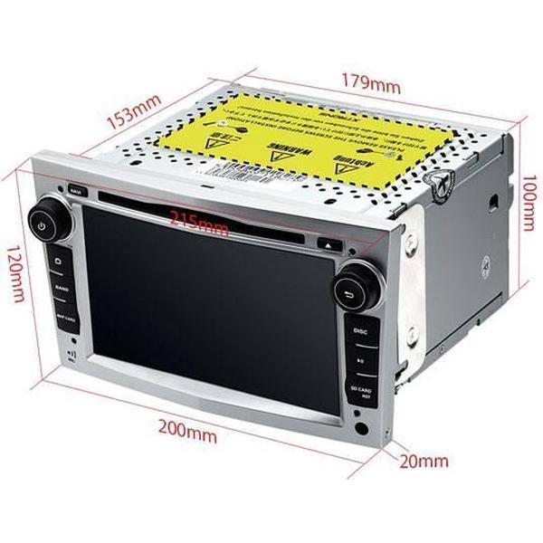 Opel Autoradio Navigatie 7 Zilver – met Android