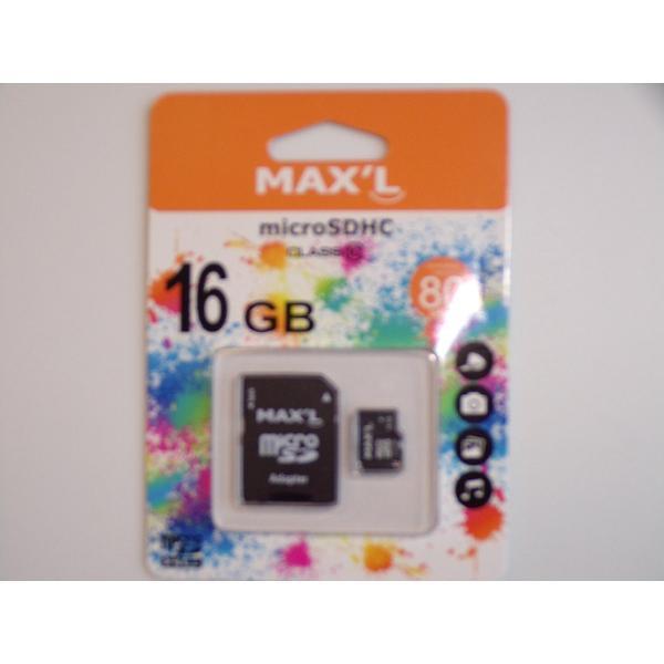 Maxell MAXL854711 flashgeheugen 16 GB MicroSDHC Klasse 10