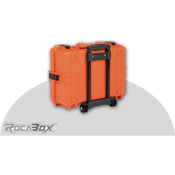 Rocabox - Universele trolley camera koffer - Waterdicht IP67 - Oranje - RW-5035-19-OCTR - Camera inleg