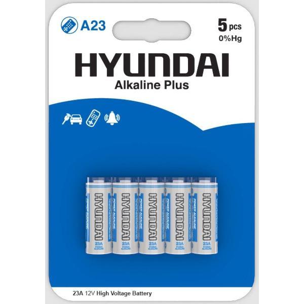 Hyundai - A23 Knoopcel Batterij - Alkaline - 5 stuks