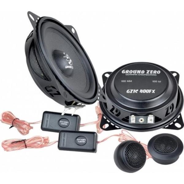 Ground Zero GZIC 400FX - Speakerset Compo 10cm