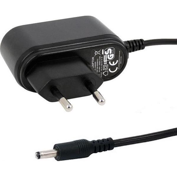 NEMKO gekeurde 2A lader. 1 m Oplaadkabel en thuislader snoer met stekker. Past ook op GoClever TAB A93, TAB A101, TAB A103, TAB A93, TAB R74, TAB T76GPS, TAB T76GPSTV