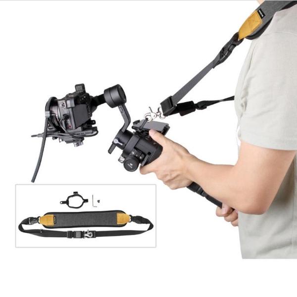 Sunnylife RO-Q9228 Handheld Gimbal Speciale Lanyard Schouderriem + Vaste Ring Hanggesp voor DJI RONIN-SC