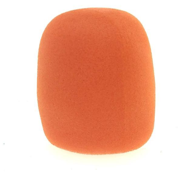 Microfoon Windkap - Microfoon - Cover - Plopkap - Cap - Windshield - 70x60mm - Orange - 1 stuk