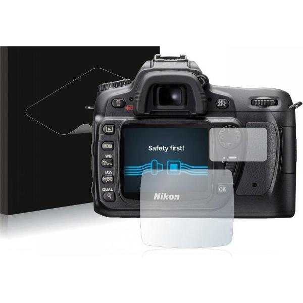 uwcamera® - Nikon D80 Heldere Screenprotector - type: Ultra-Clear