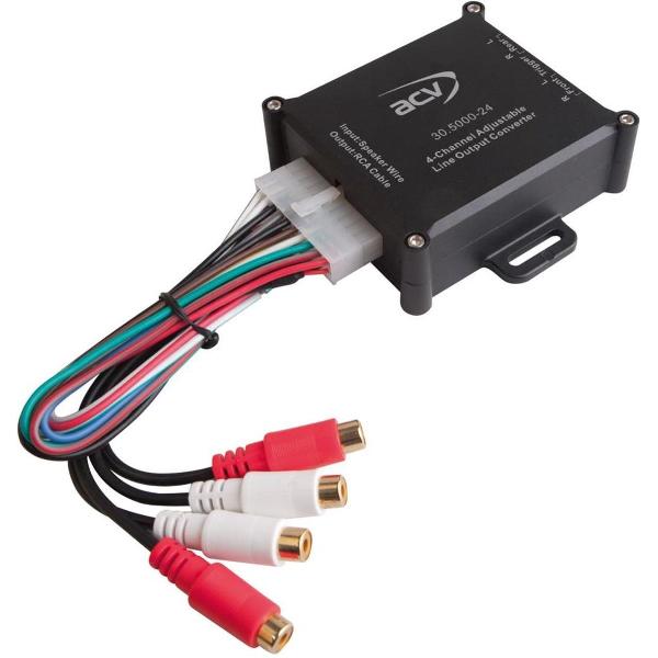 High-Level Adapter 4 kanaals met remote